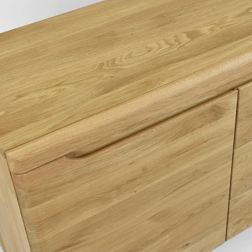 Massief eiken dressoir Milan 3 | NordicStory - Image 9