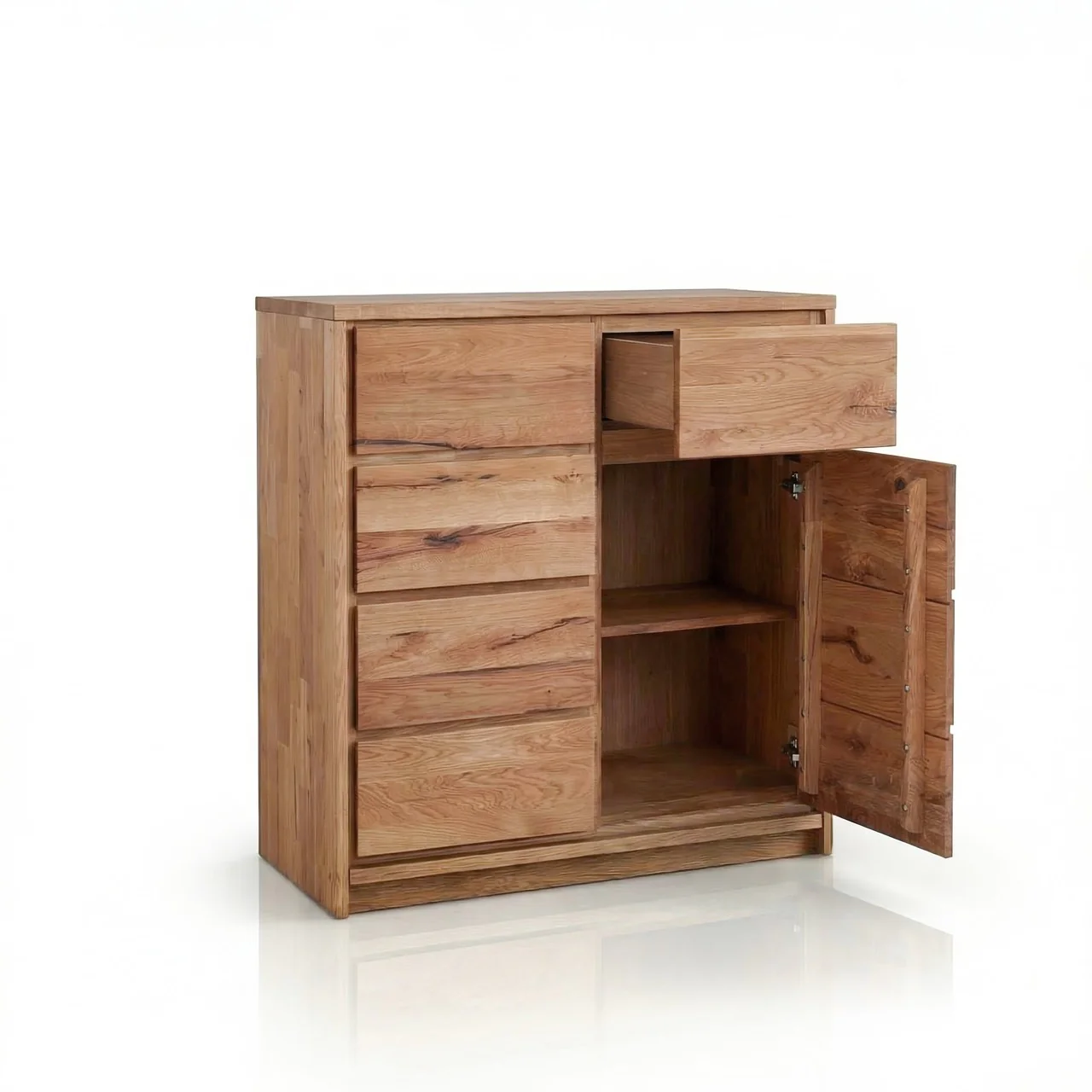 Massief eiken dressoir Oregon 2.2 | NordicStory - Image 3