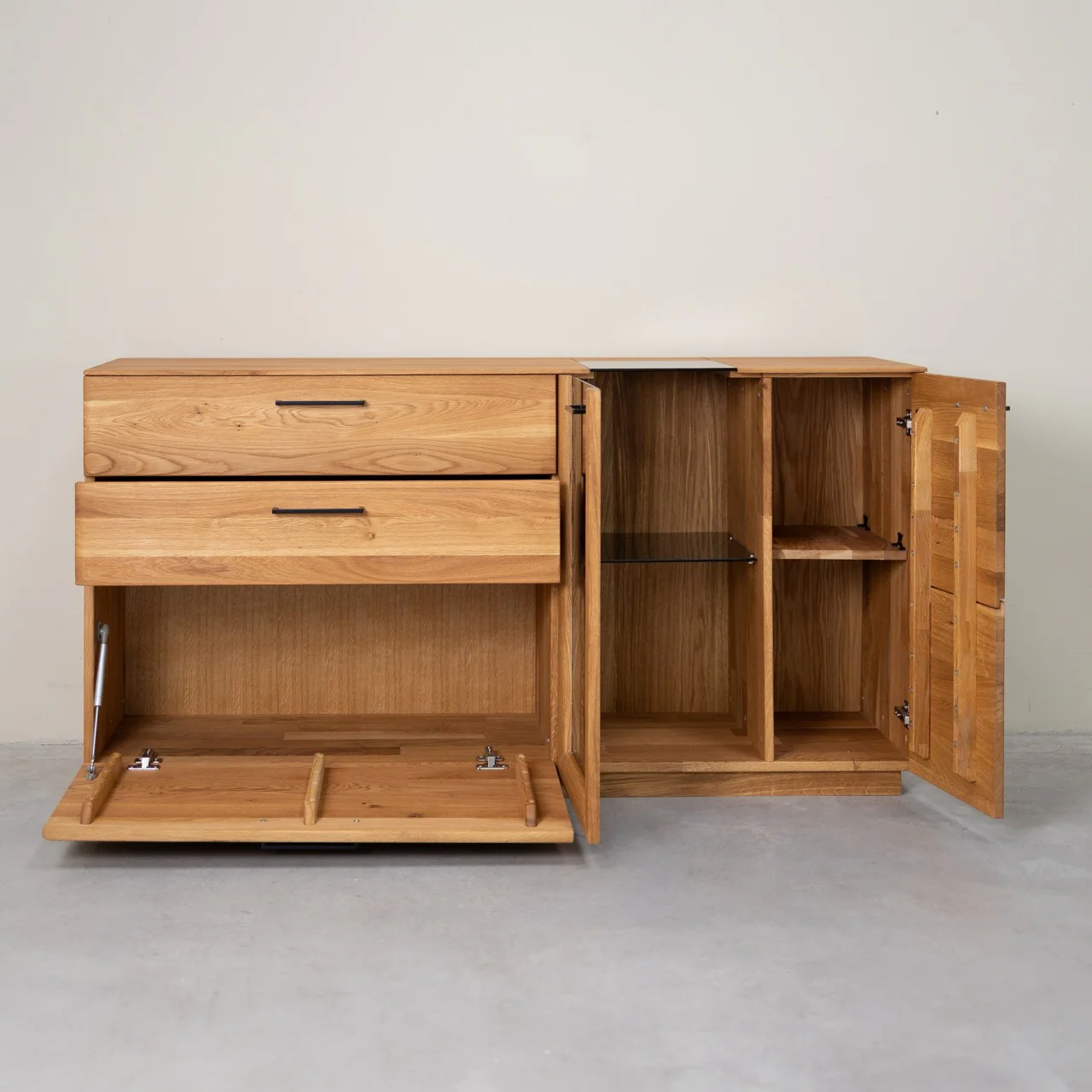 Massief eiken dressoir Arvik 4 | NordicStory - Image 3