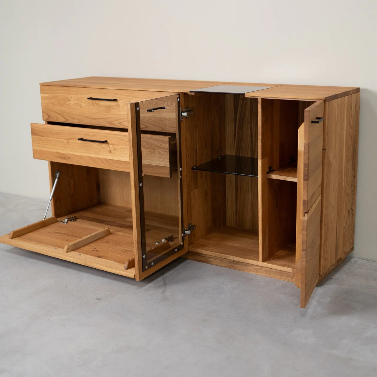 Massief eiken dressoir Arvik 4 | NordicStory - Image 5