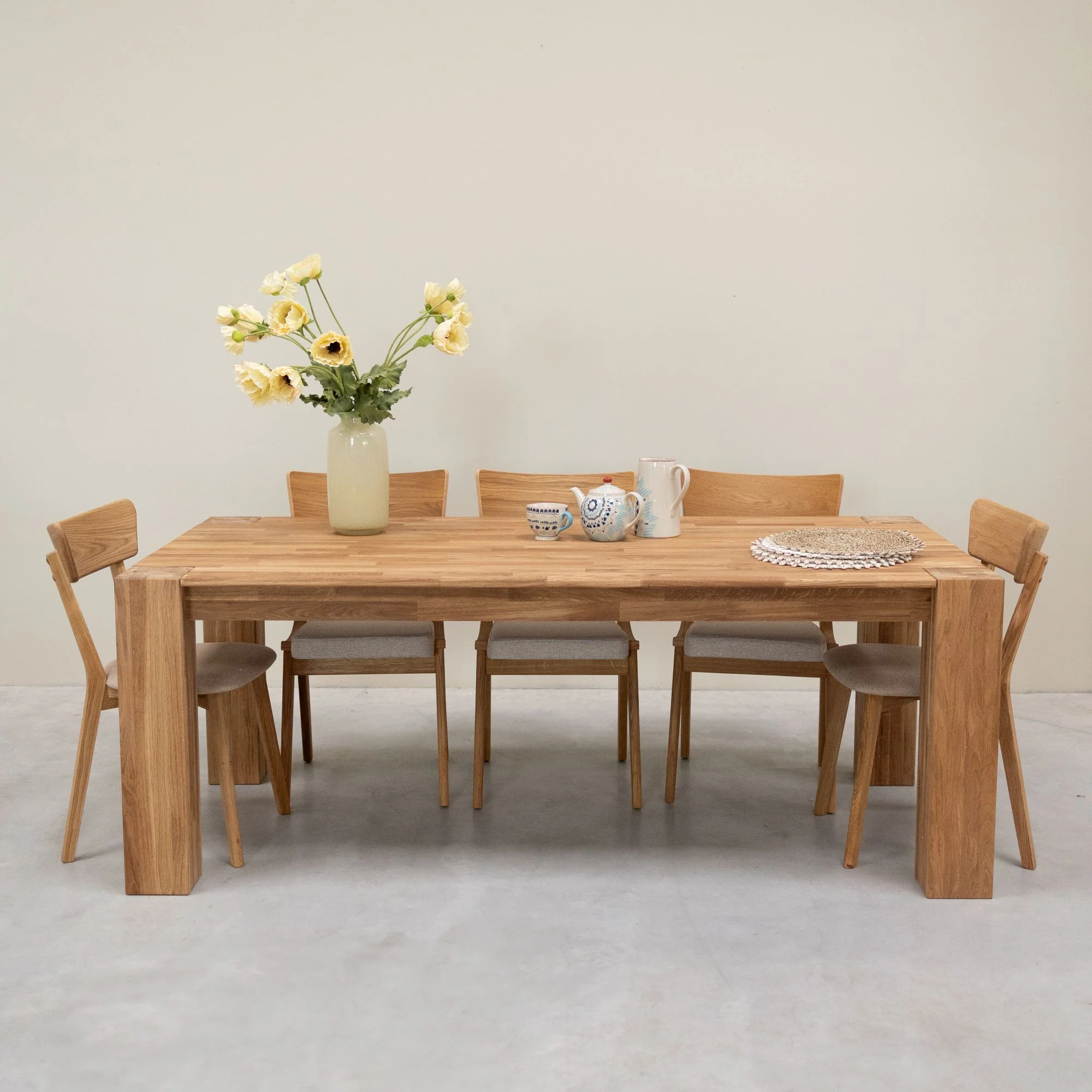 Massief eikenhouten eettafel Mauritz 3 | NordicStory - Image 10