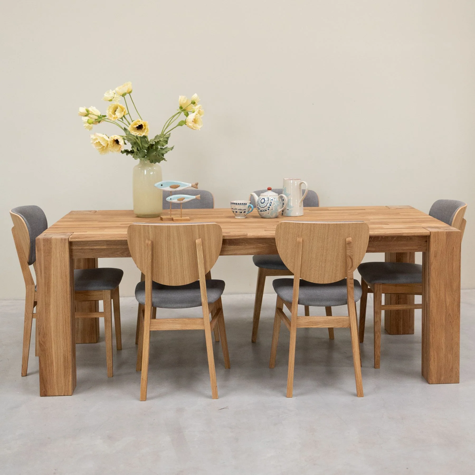 Massief eikenhouten eettafel Mauritz 3 | NordicStory - Image 8