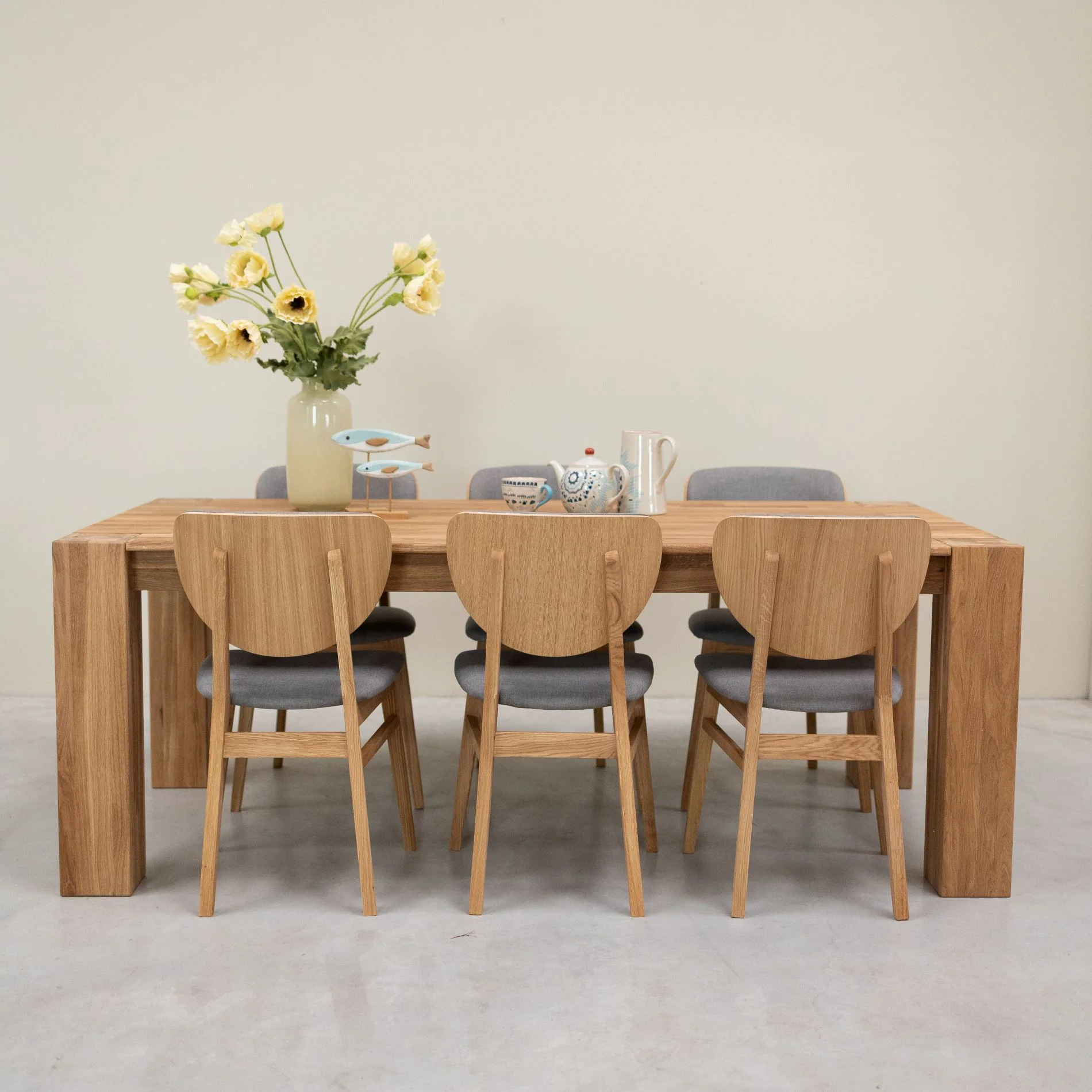 Massief eikenhouten eettafel Mauritz 3 | NordicStory - Image 9