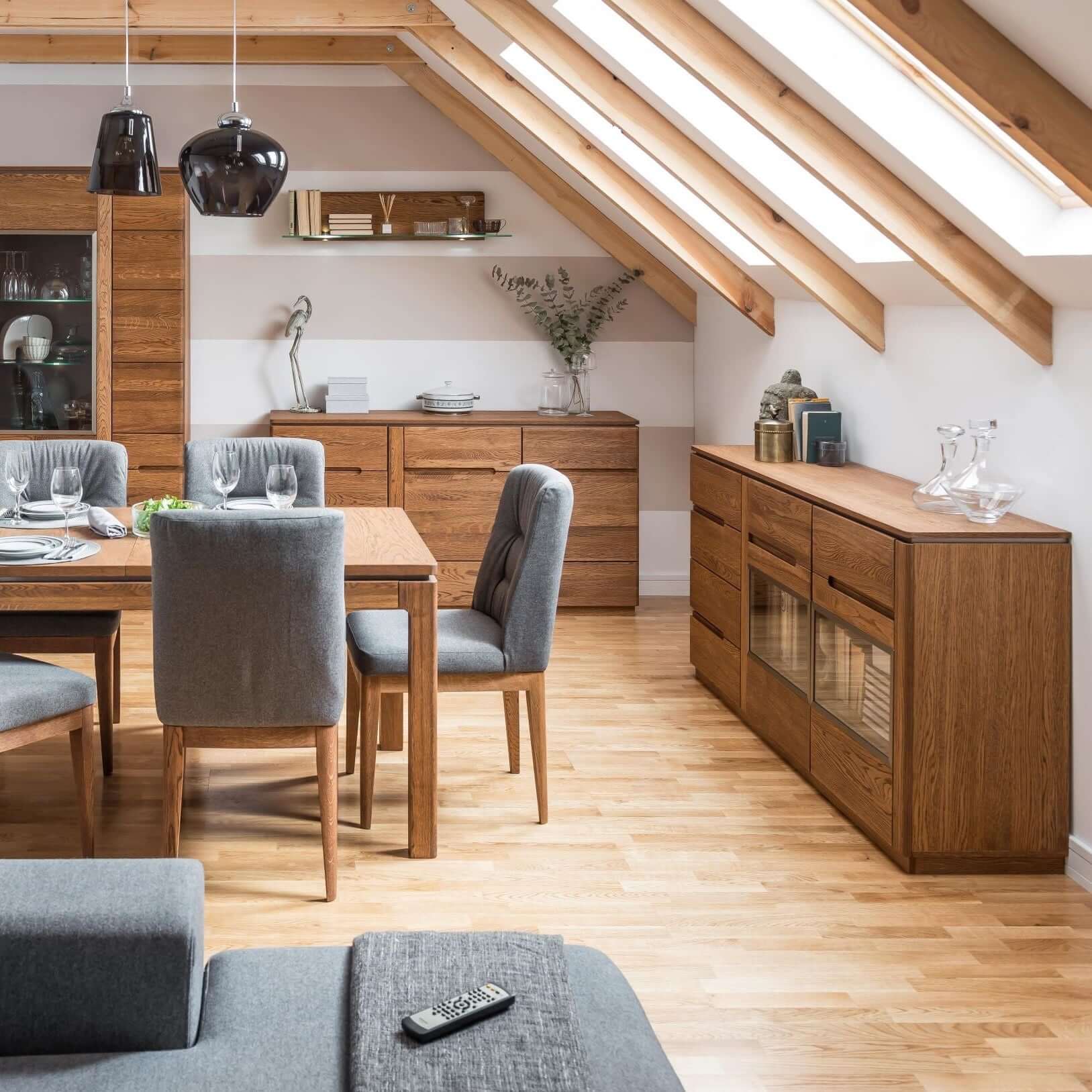 Eikenhouten dressoir MONTENEGRO 44 | LoftStory - Image 3