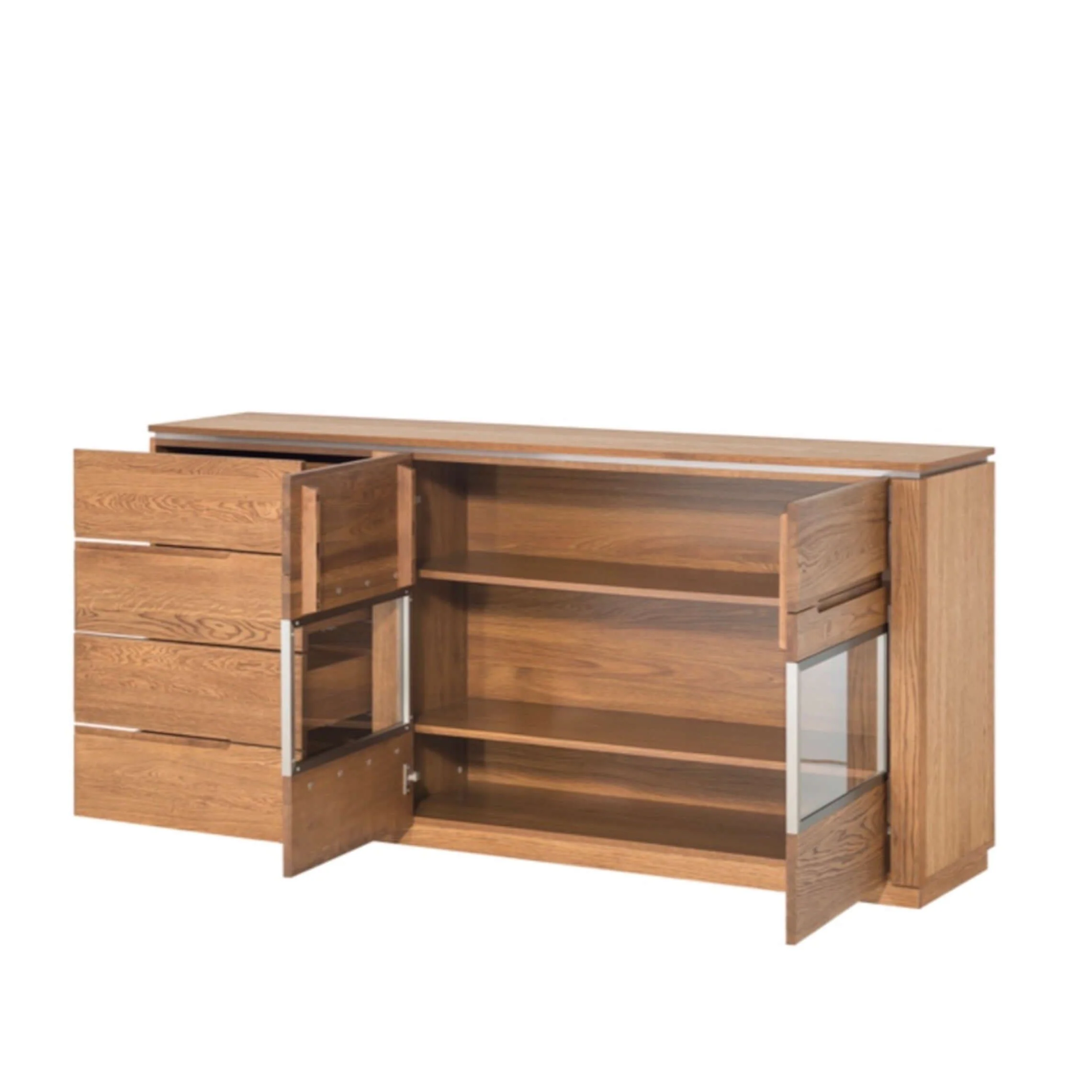 Eikenhouten dressoir MONTENEGRO 47 | LoftStory - Image 5
