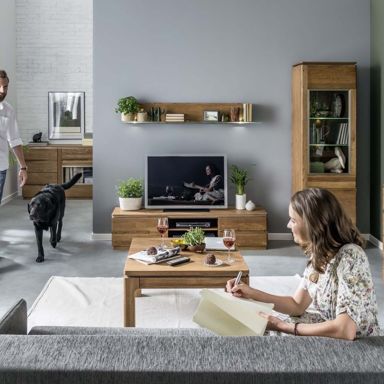 Eikenhouten dressoir MONTENEGRO 47 | LoftStory - Image 6