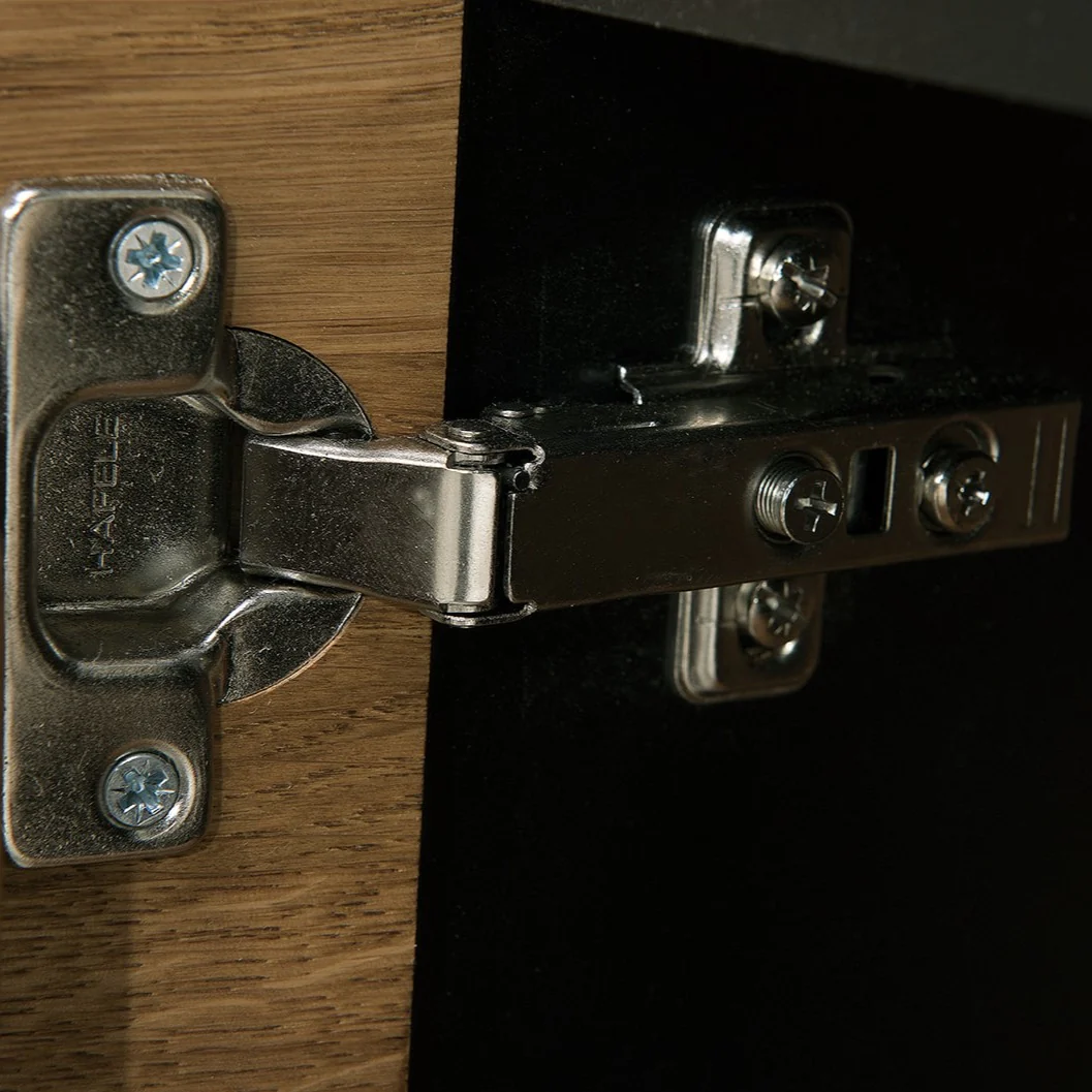 Eikenhouten vitrinekast MOZAIK 12 | LoftStory - Image 5
