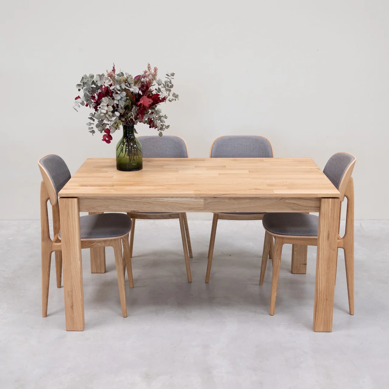 Krona eikenhouten eettafel van massief hout | NordicStory - Image 7