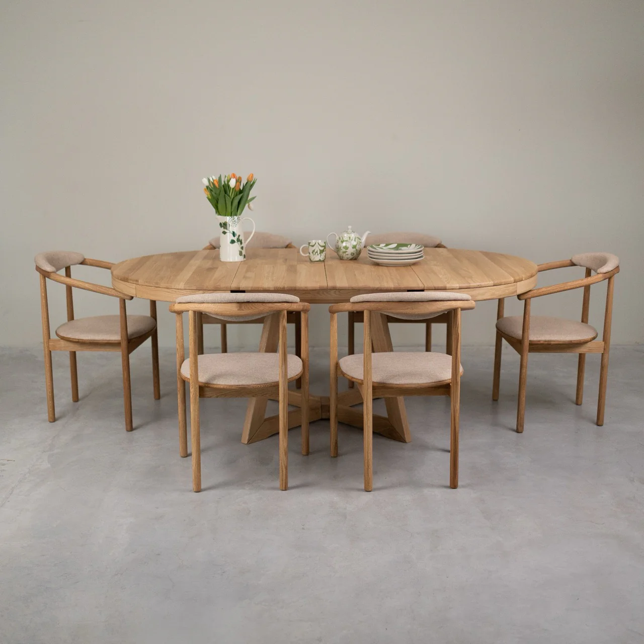 Uitschuifbare eettafel van massief eikenhout van Escandi Atelier | NordicStory - Image 13