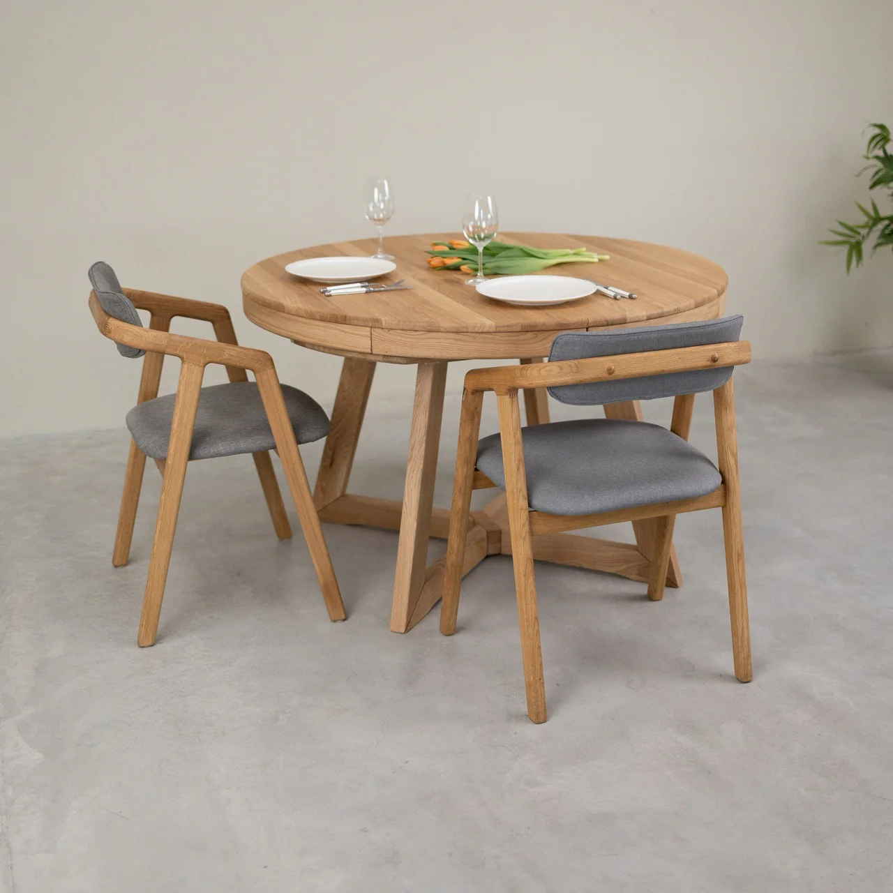 Uitschuifbare eettafel van massief eikenhout van Escandi Atelier | NordicStory - Image 24