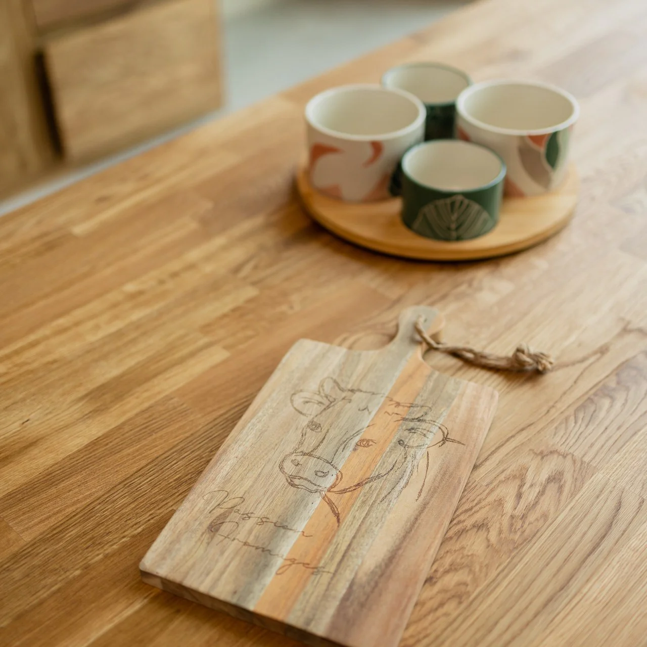 Uitschuifbare eettafel van massief eikenhout Mauritz 1 | NordicStory - Image 12