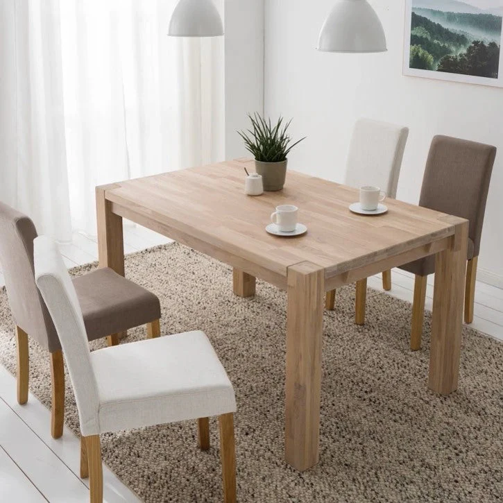 Uitschuifbare eettafel van massief eikenhout Mauritz 1 | NordicStory - Image 16