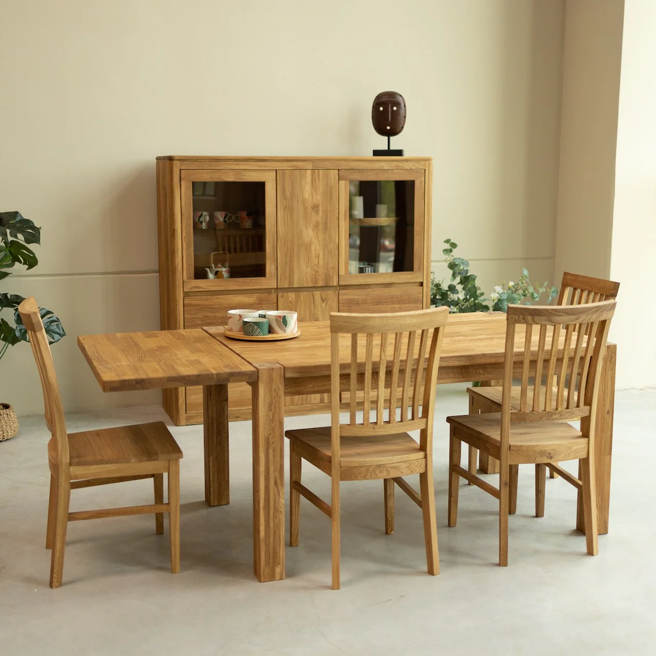 Uitschuifbare eettafel van massief eikenhout Mauritz 1 | NordicStory - Image 3