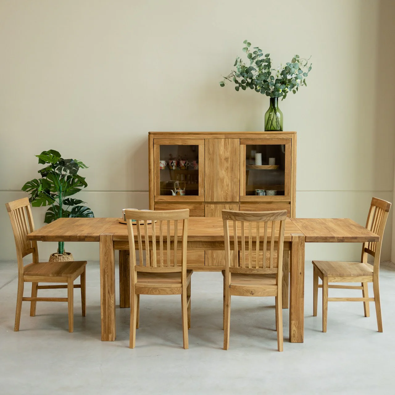 Uitschuifbare eettafel van massief eikenhout Mauritz 1 | NordicStory - Image 5