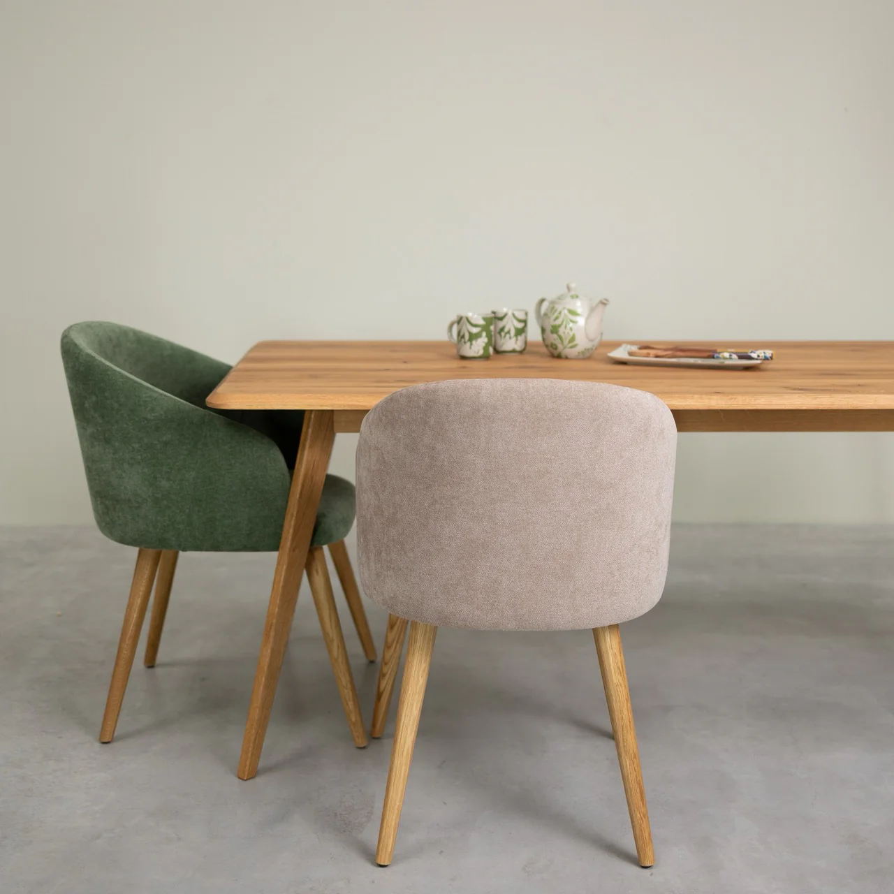 Rechthoekige eettafel van massief eikenhout Geneva | NordicStory - Image 11