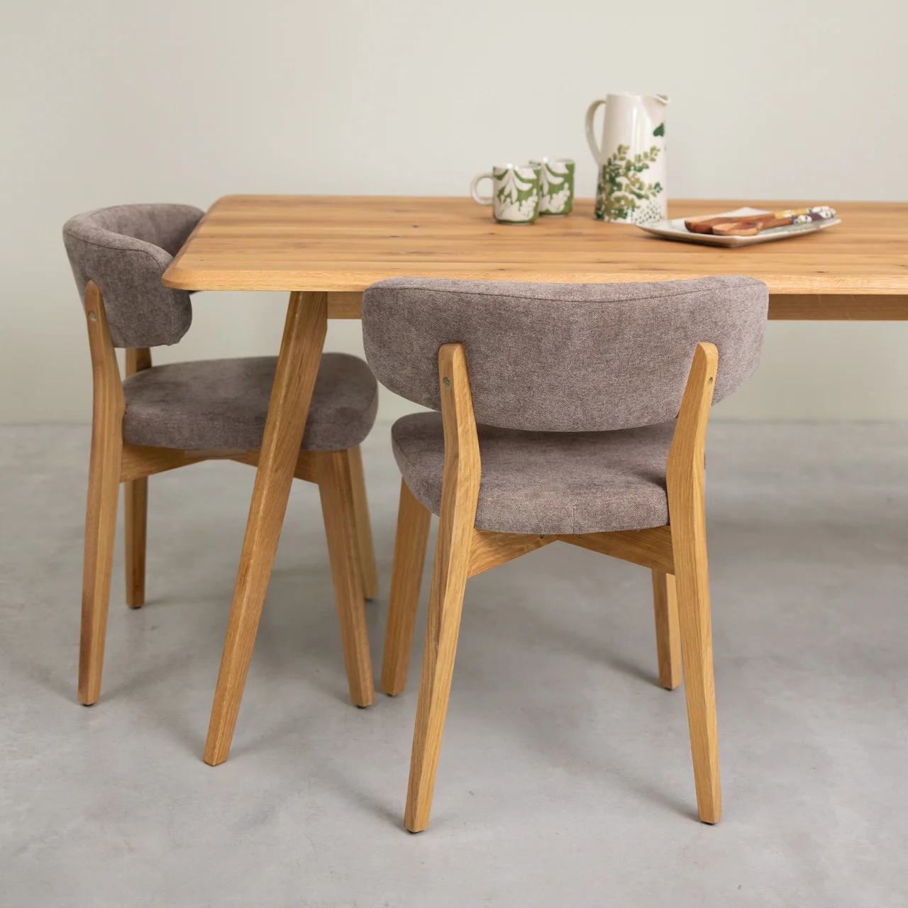 Rechthoekige eettafel van massief eikenhout Geneva | NordicStory - Image 3