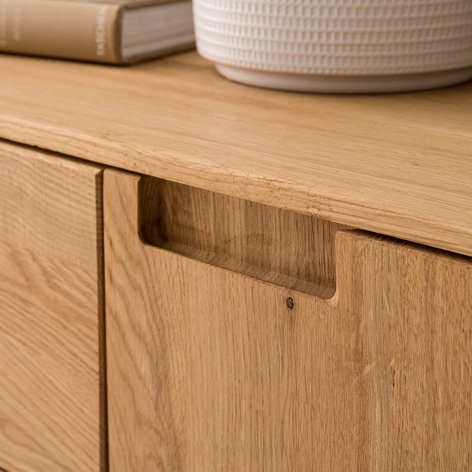 Sideboard Commode van massief eikenhout Escandi 3 | NordicStory - Image 11