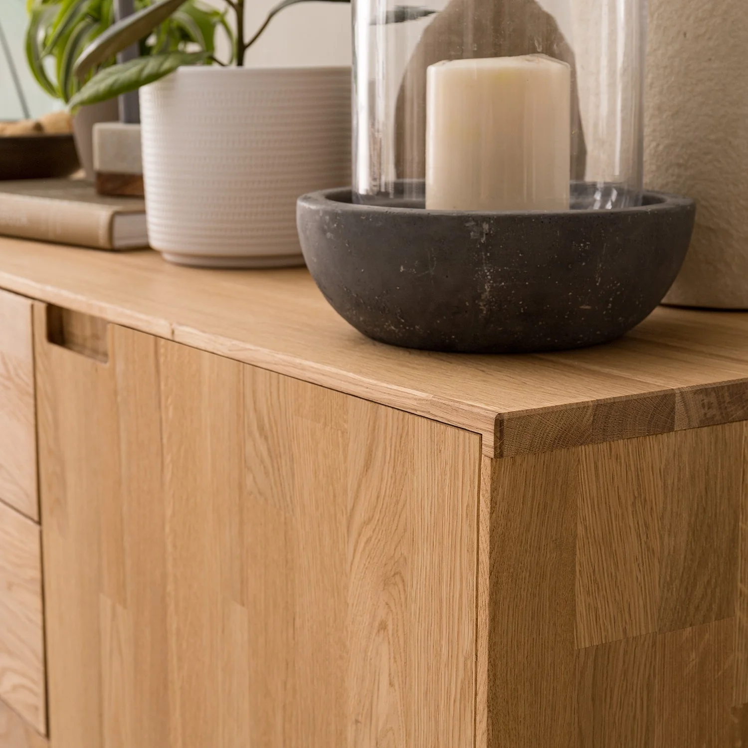 Sideboard Commode van massief eikenhout Escandi 3 | NordicStory - Image 13