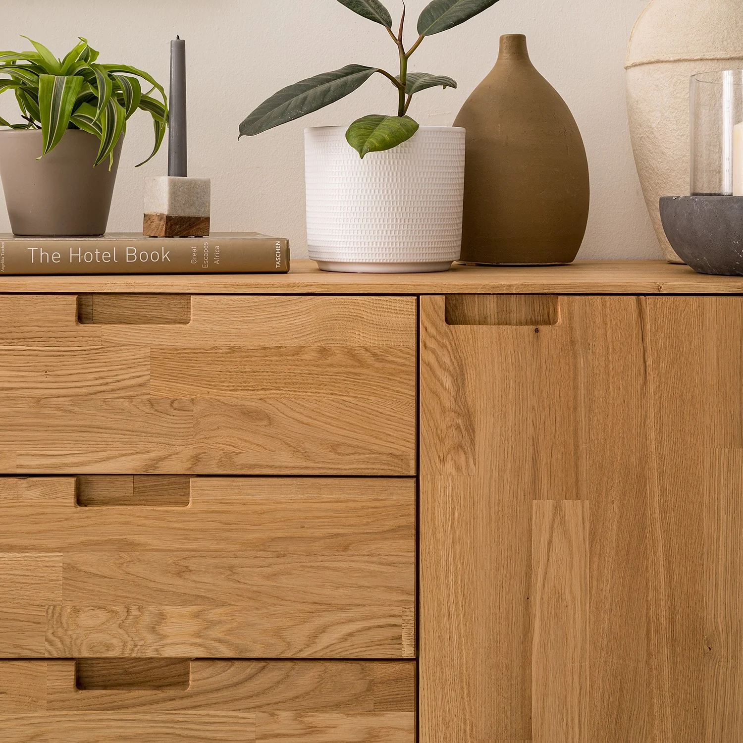 Sideboard Commode van massief eikenhout Escandi 3 | NordicStory - Image 9