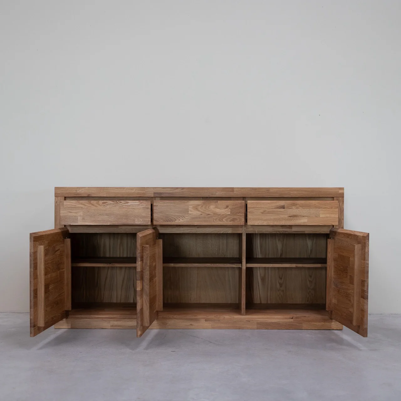 Dressoir Kommode van massief eikenhout Utah | NordicStory - Image 3