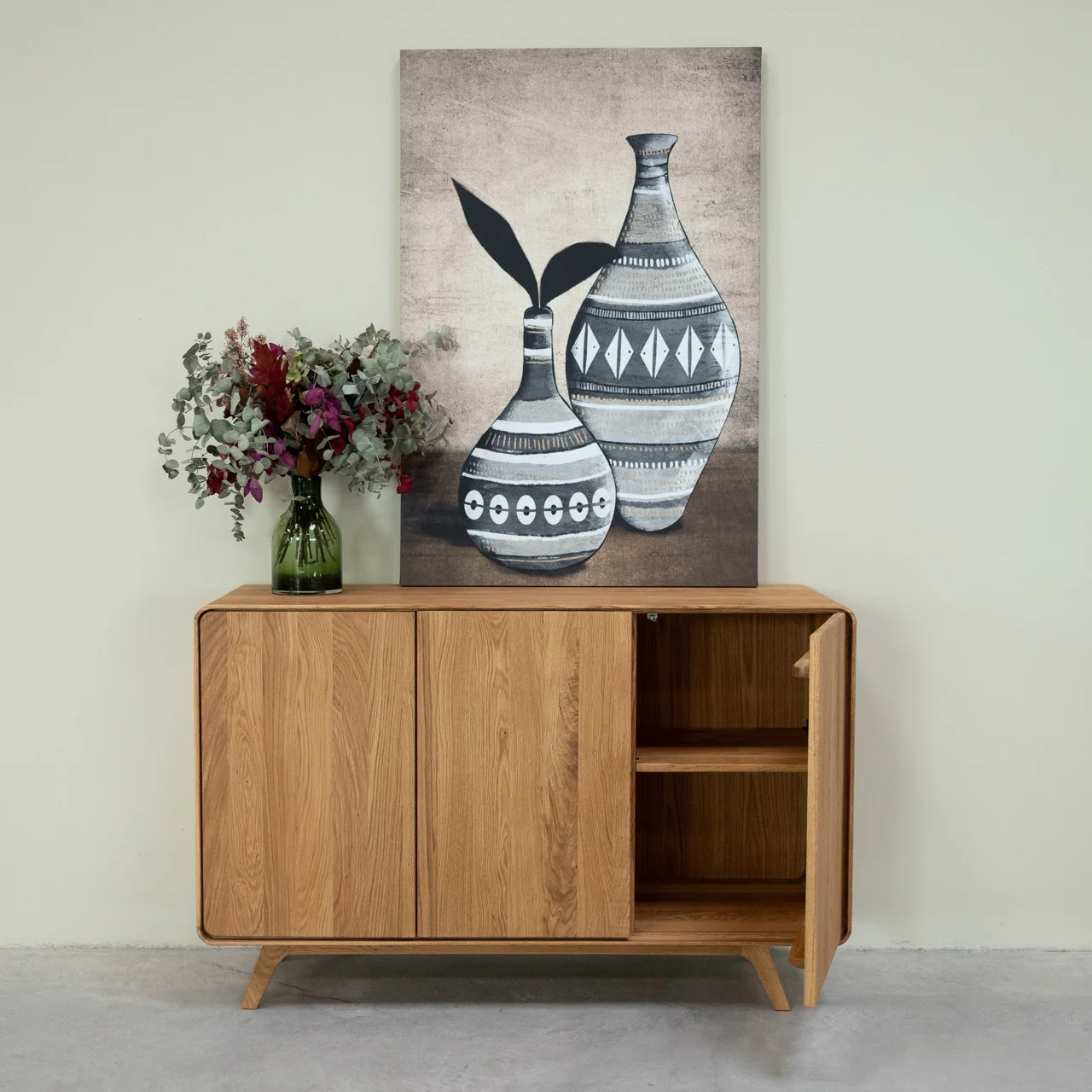 Massief eikenhouten dressoir Geneva 2 | NordicStory - Image 4