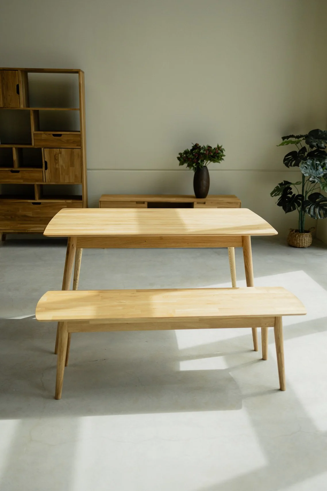 Massief eikenhouten bank Escandi | NordicStory - Image 7