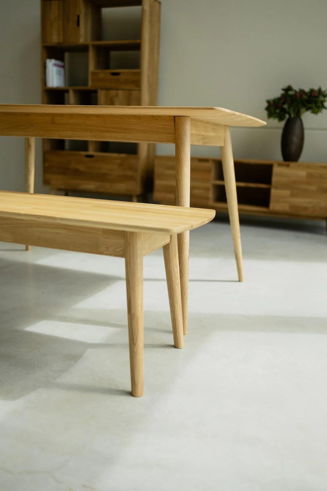 Massief eikenhouten bank Escandi | NordicStory - Image 8