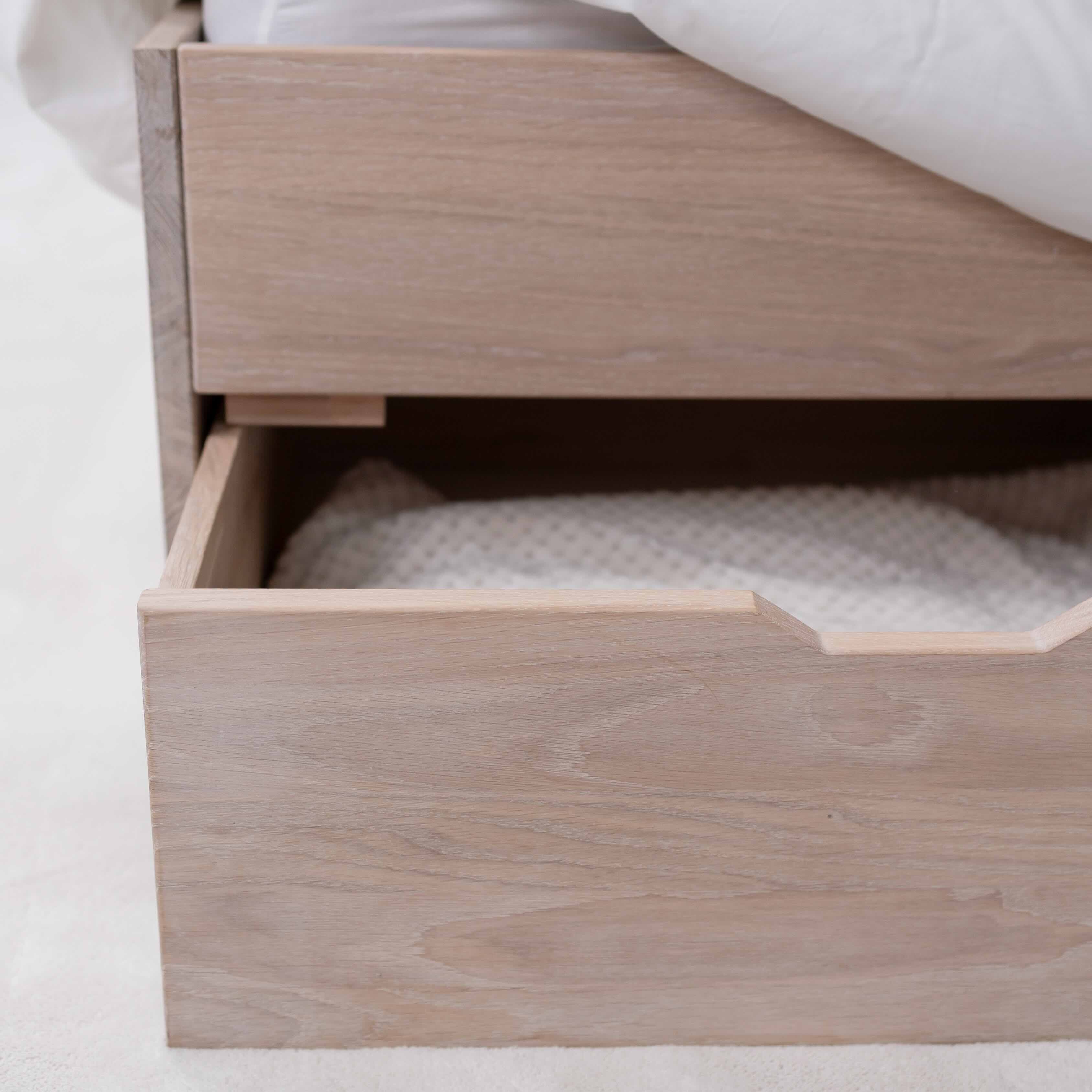 Sofia massief eiken bed met opbergruimte | NordicStory - Image 14