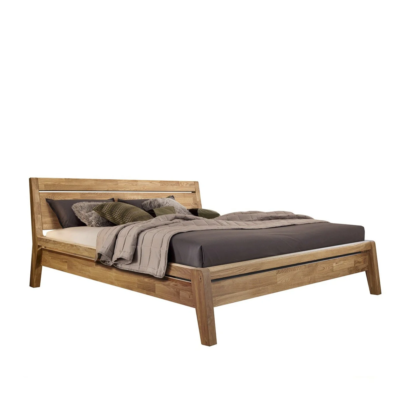 Massief eikenhouten bed Bridget | NordicStory - Image 3