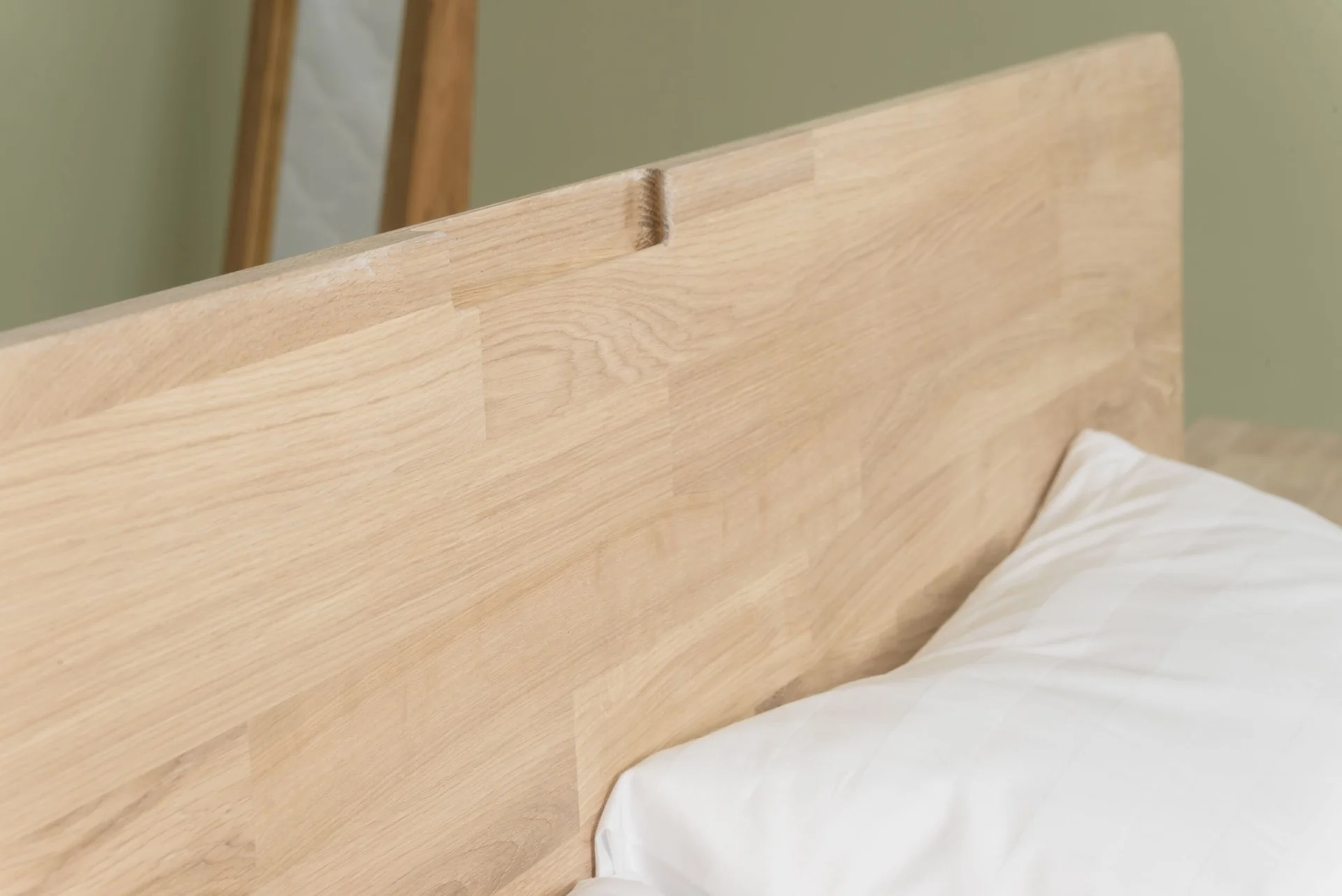 Massief eikenhouten bed Escandi | NordicStory - Image 4
