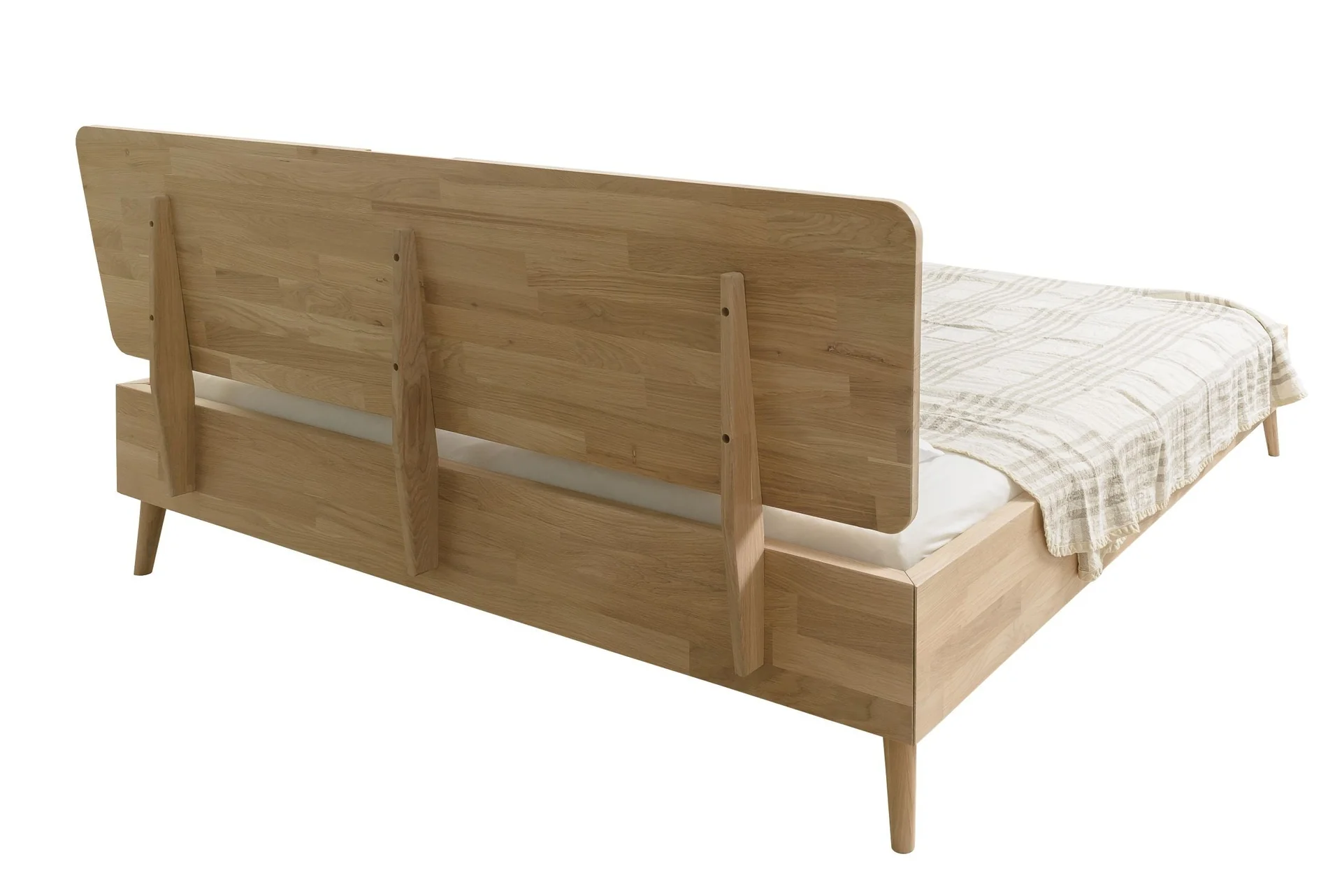 Massief eikenhouten bed Escandi | NordicStory - Image 8