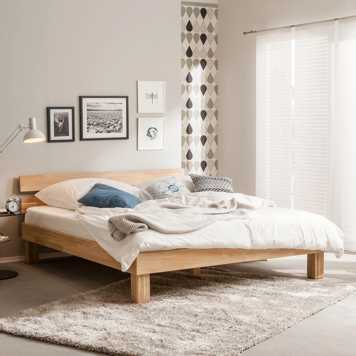 Massief eikenhouten bed Judith | NordicStory - Image 8