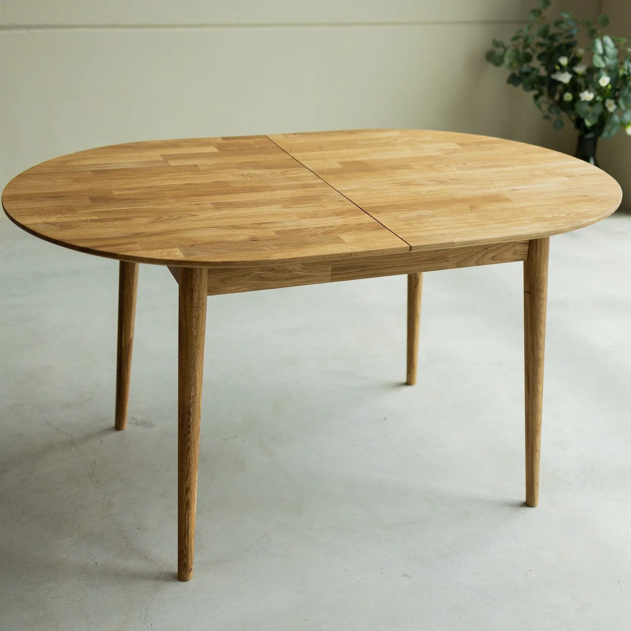 Set Escandi massief houten tafel en 4 stoelen Diana - Image 10