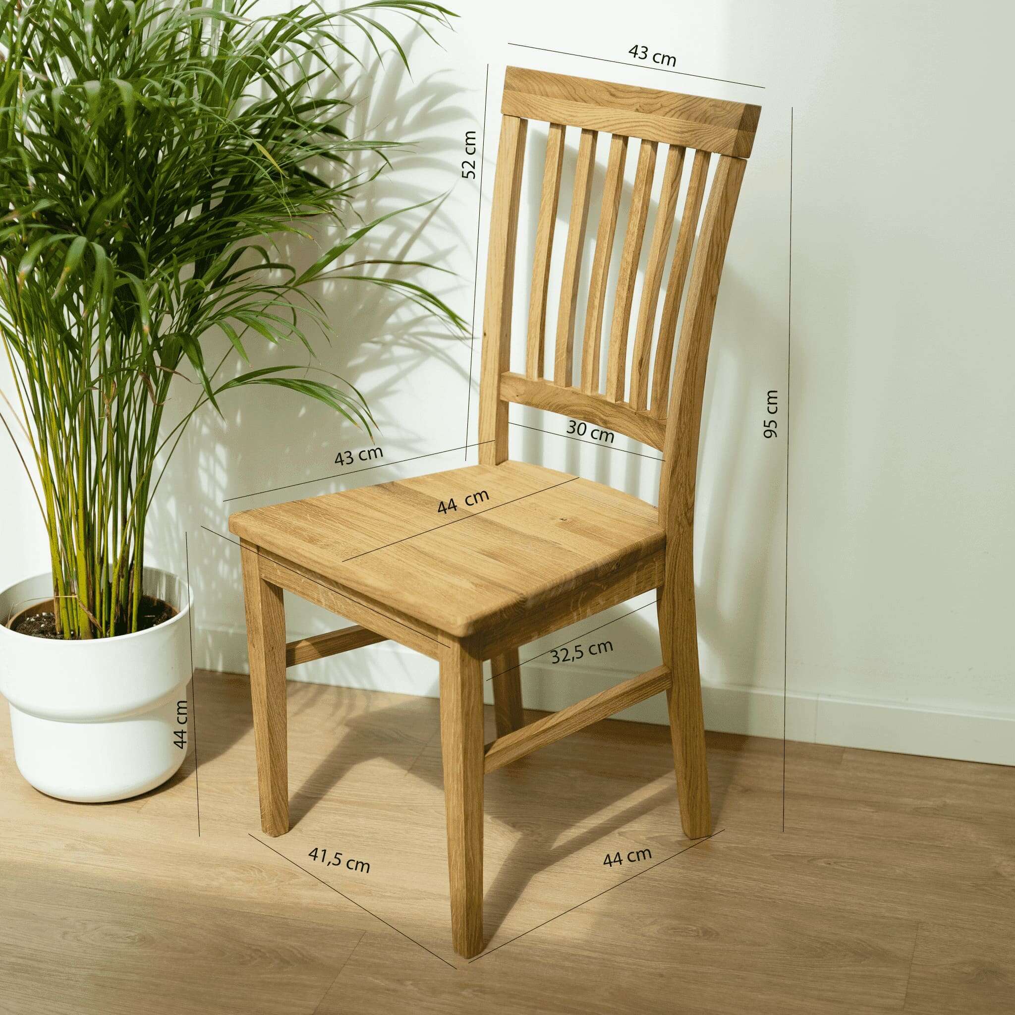 Set massief houten tafel Ontario en 6 stoelen Provance | NordicStory - Image 14