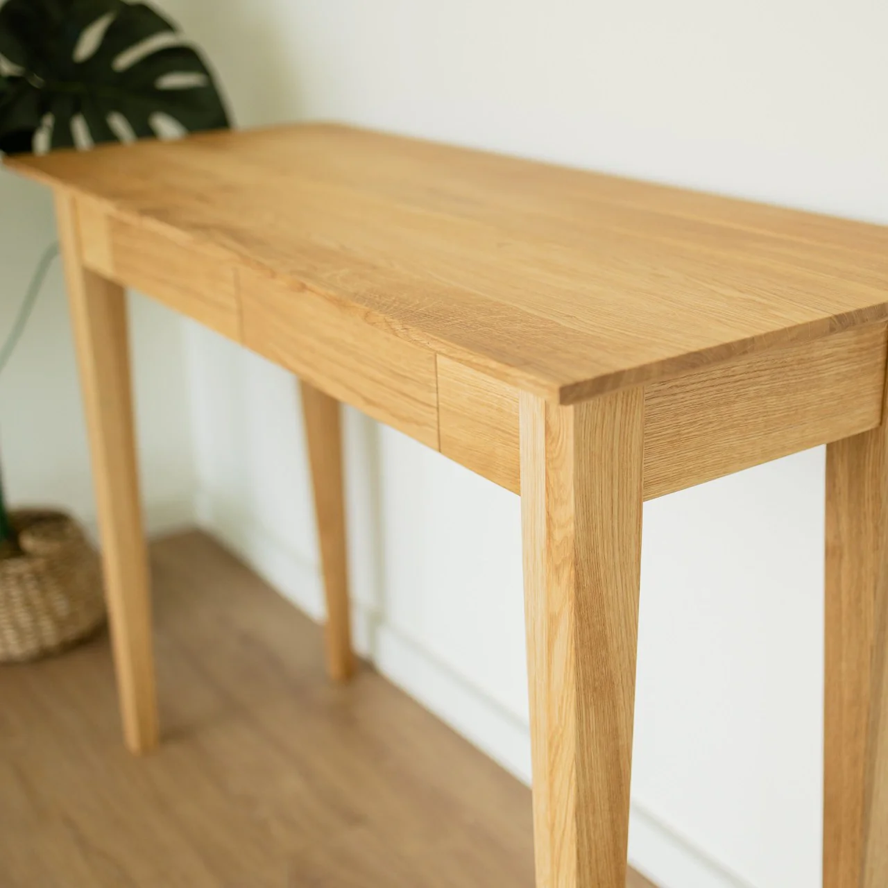 Console met 2 lades van massief eikenhout Toledo 2 | NordicStory - Image 3