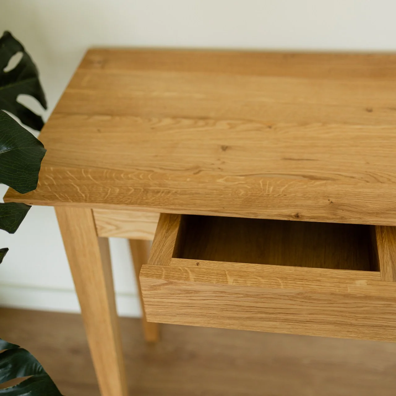 Console met 2 lades van massief eikenhout Toledo 2 | NordicStory - Image 6