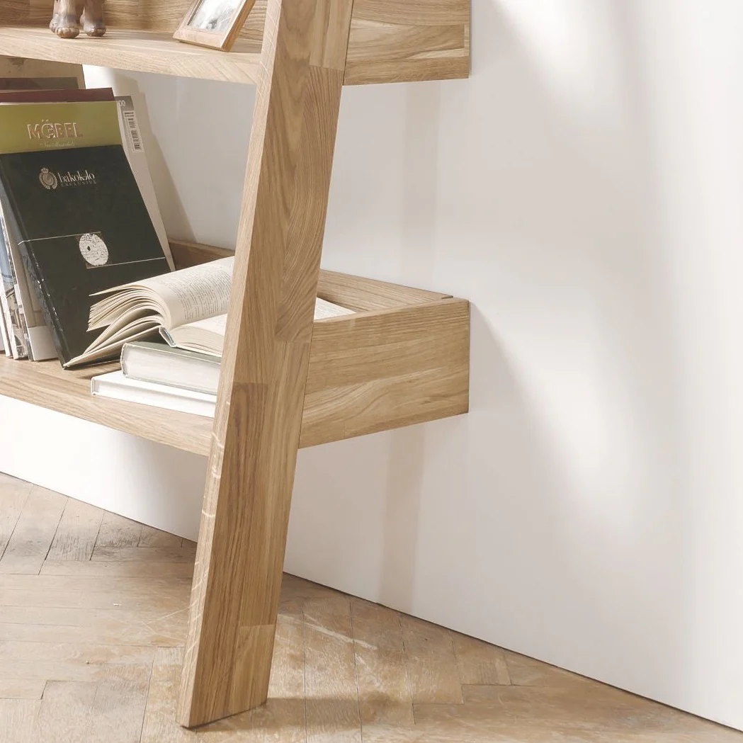 Boekenrek van massief eikenhout Escandi | NordicStory - Image 8