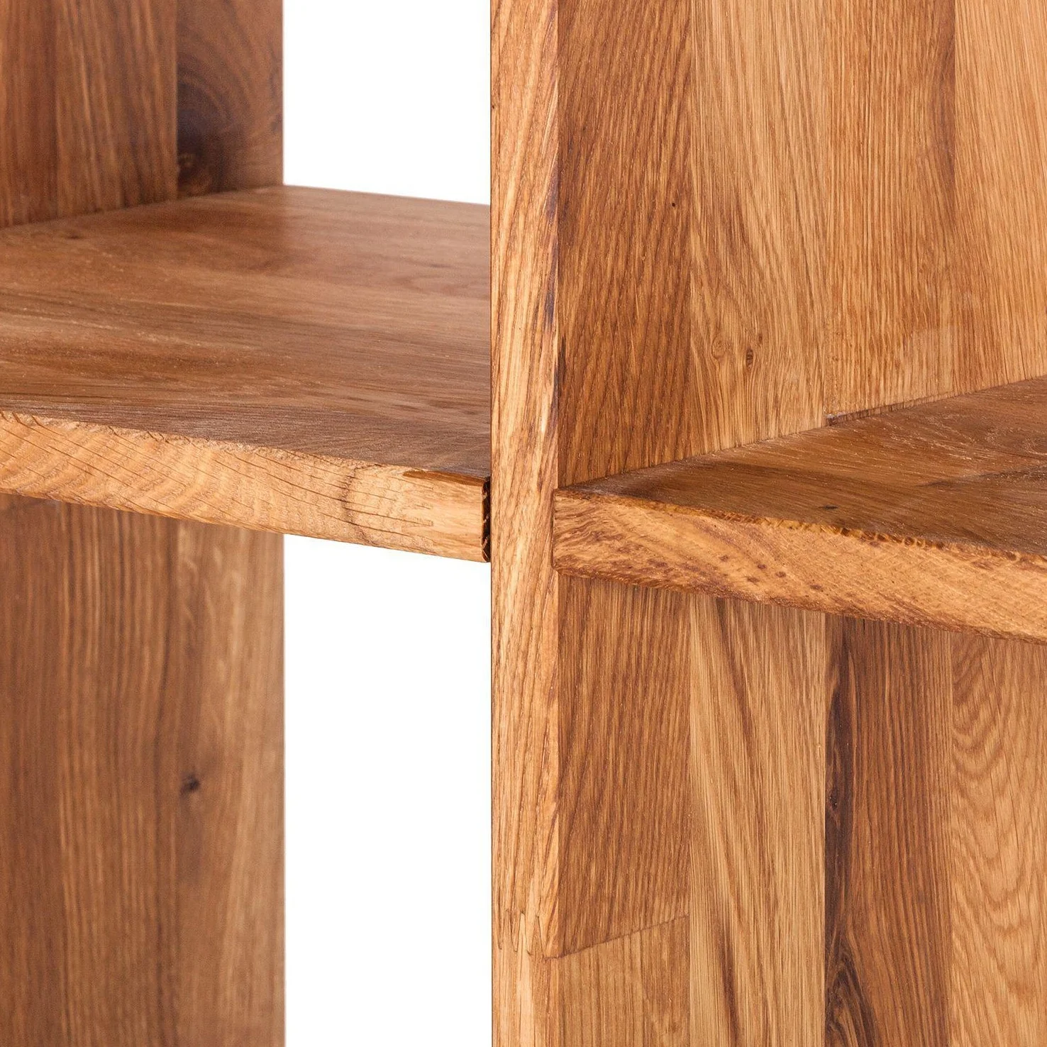 Boekenrek van massief eikenhout Regal 3x3 | NordicStory - Image 6