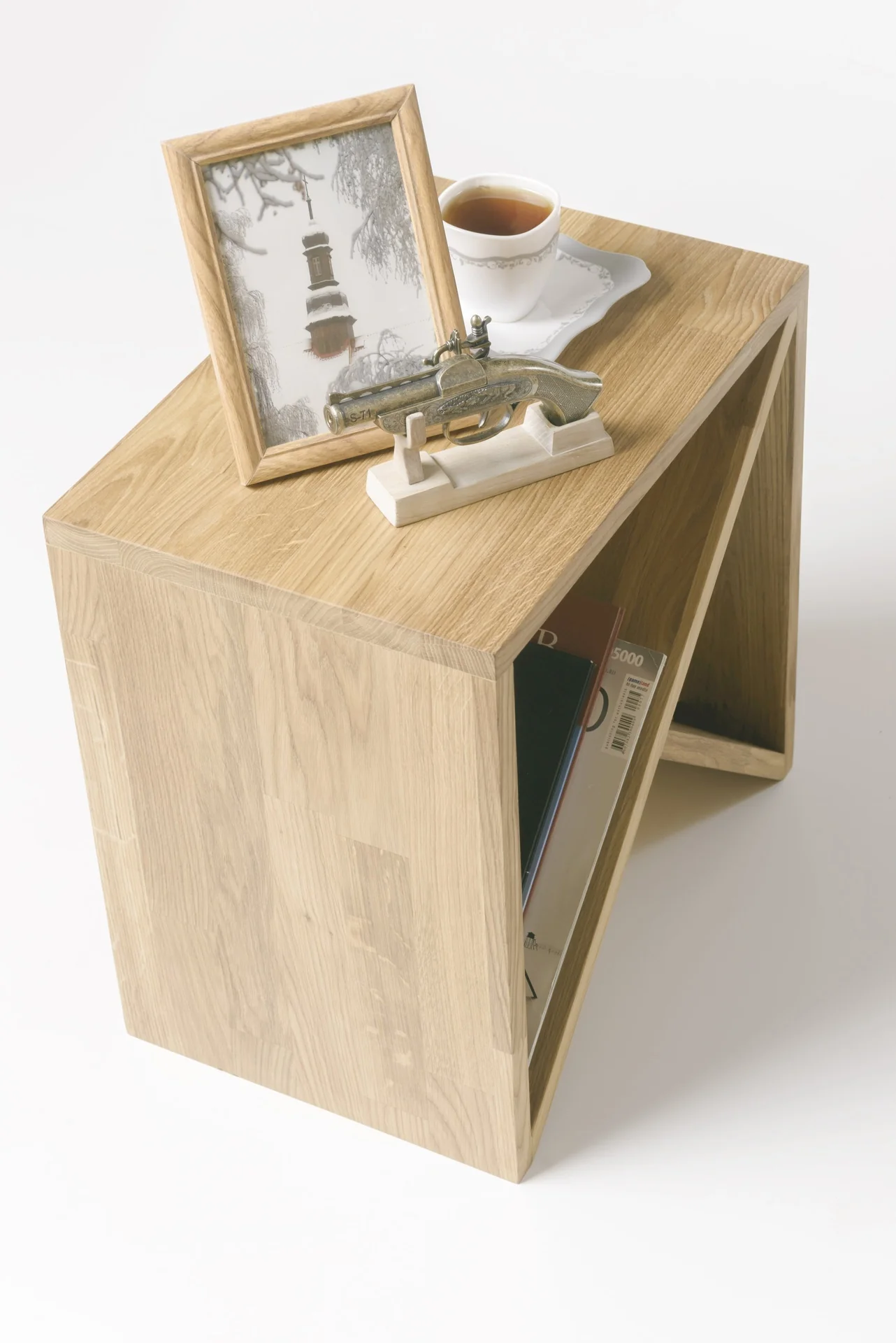 Bijzettafel, nachtkastje van massief eikenhout Denmark | NordicStory - Image 13