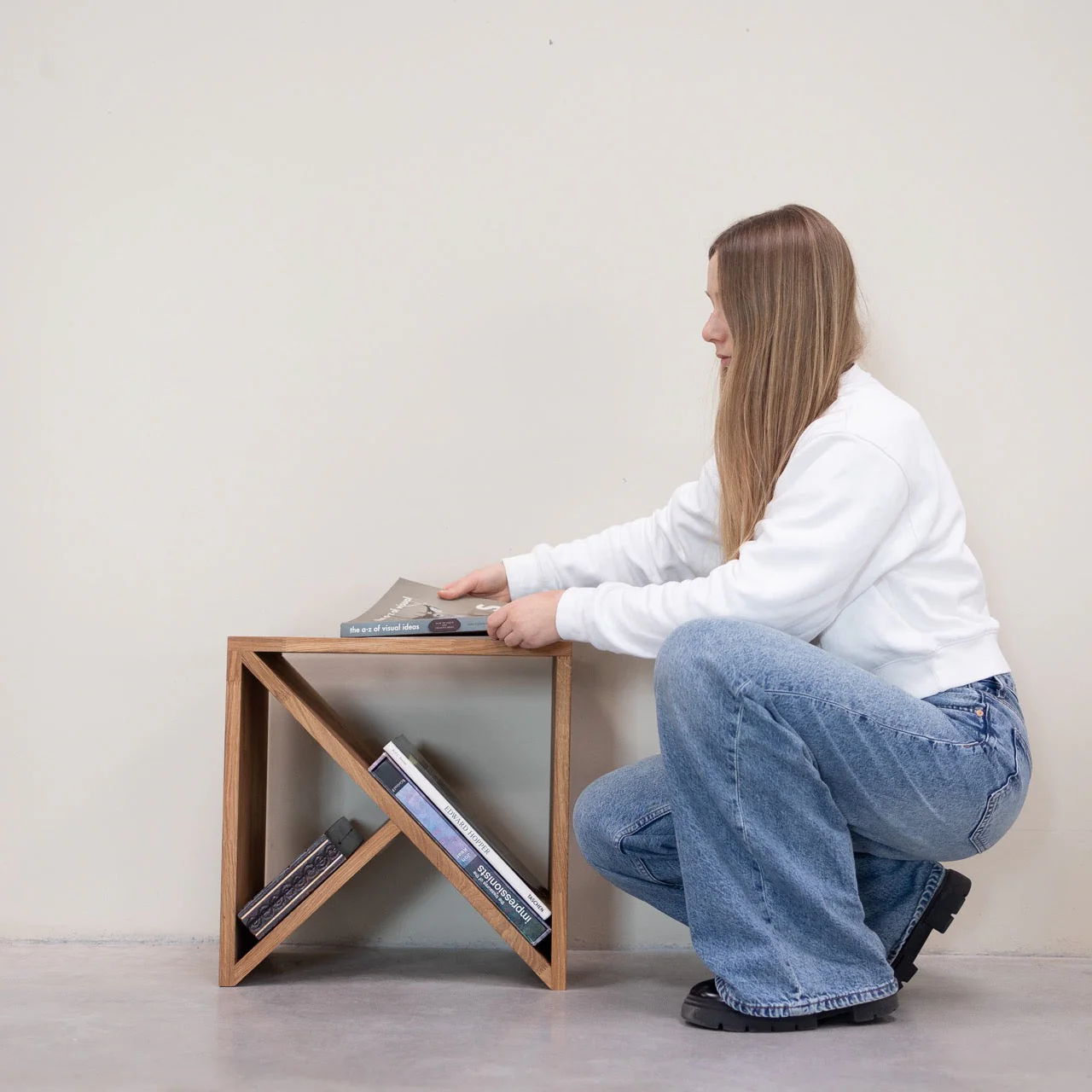 Bijzettafel, nachtkastje van massief eikenhout Denmark | NordicStory - Image 19
