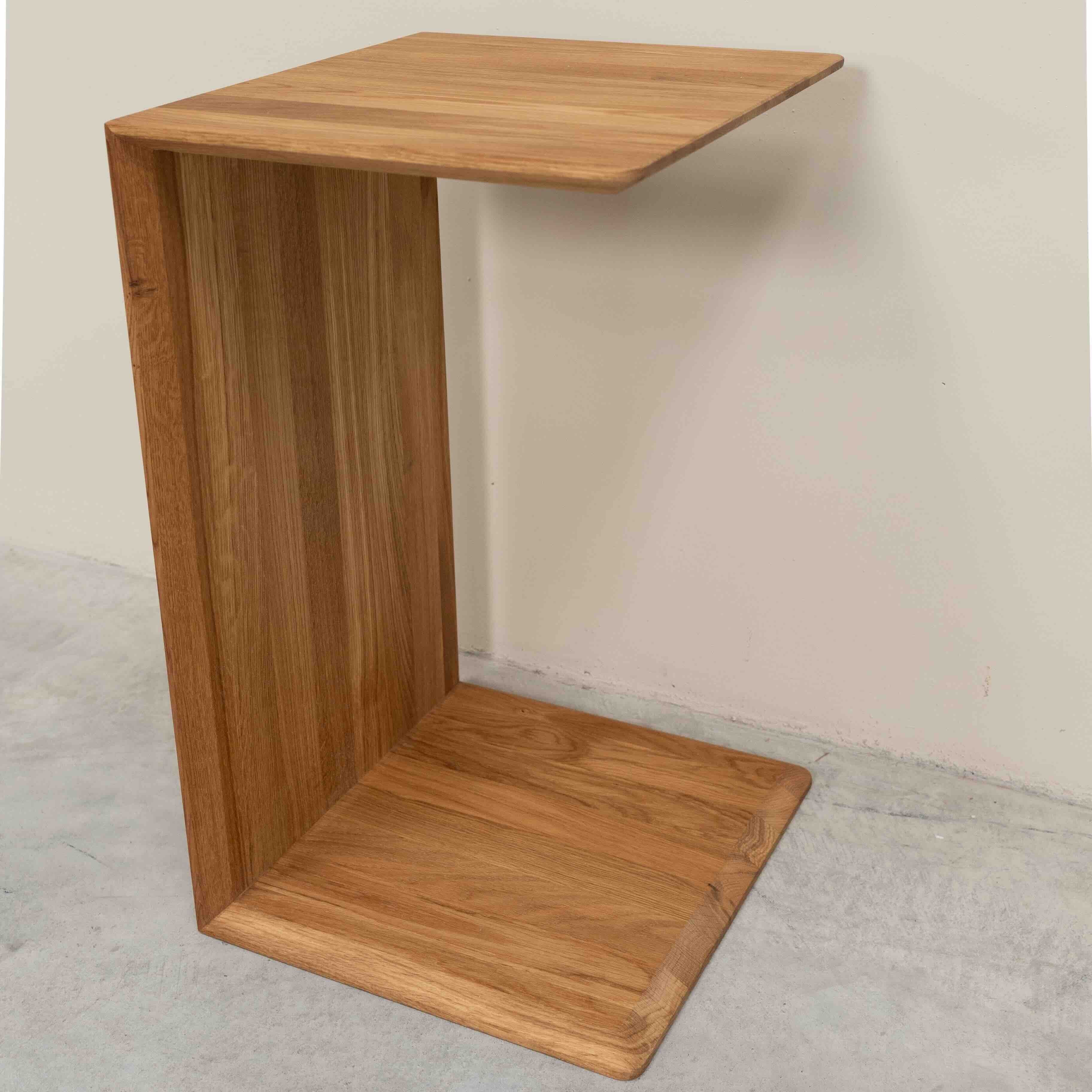 Bijzettafel van massief eikenhout Sono 2 | NordicStory - Image 4