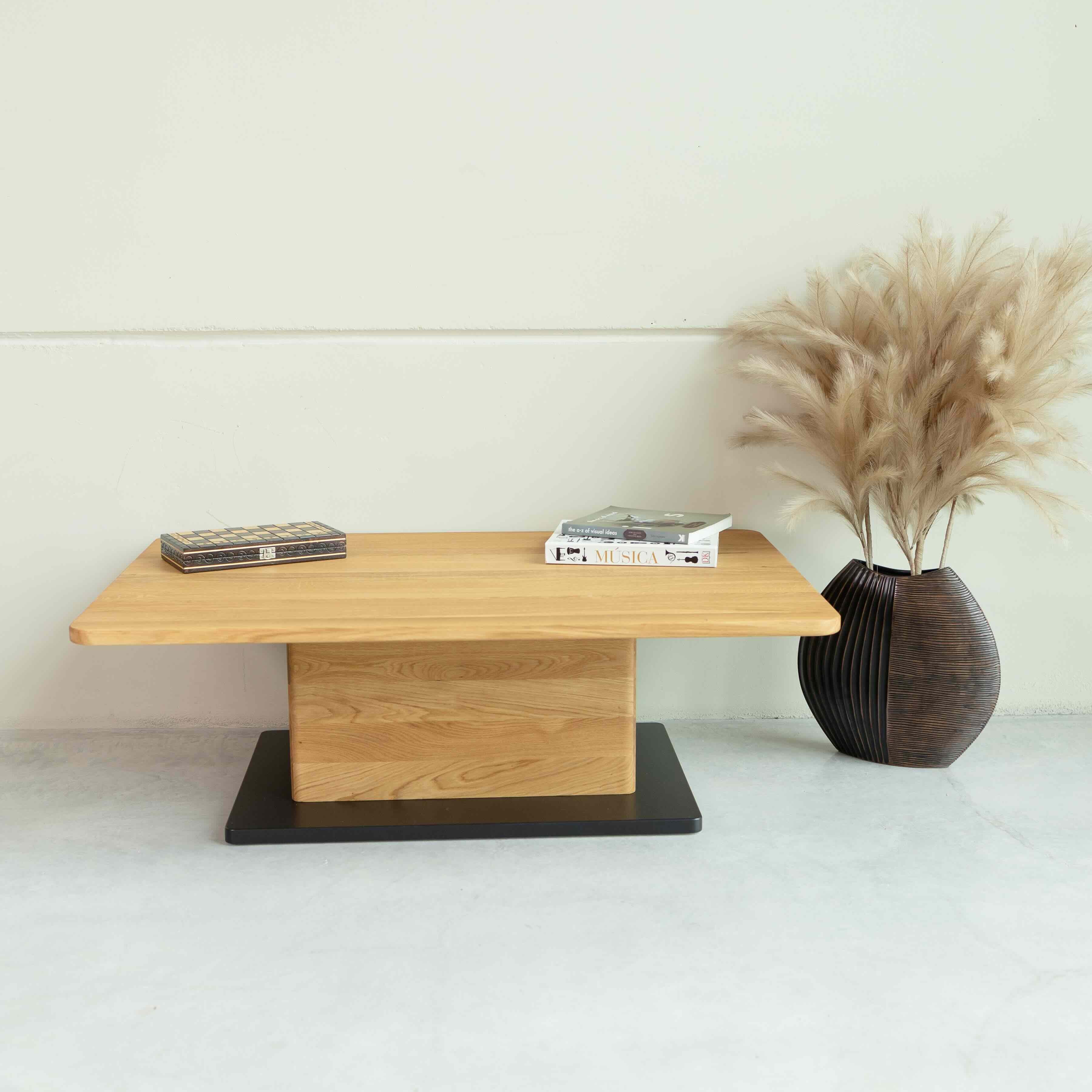 Salontafel van massief eikenhout Bremen | NordicStory - Image 3