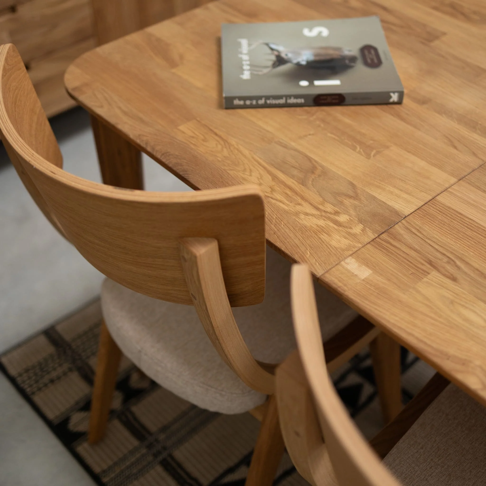 Uitschuifbare eettafel van massief eikenhout France | NordicStory - Image 5