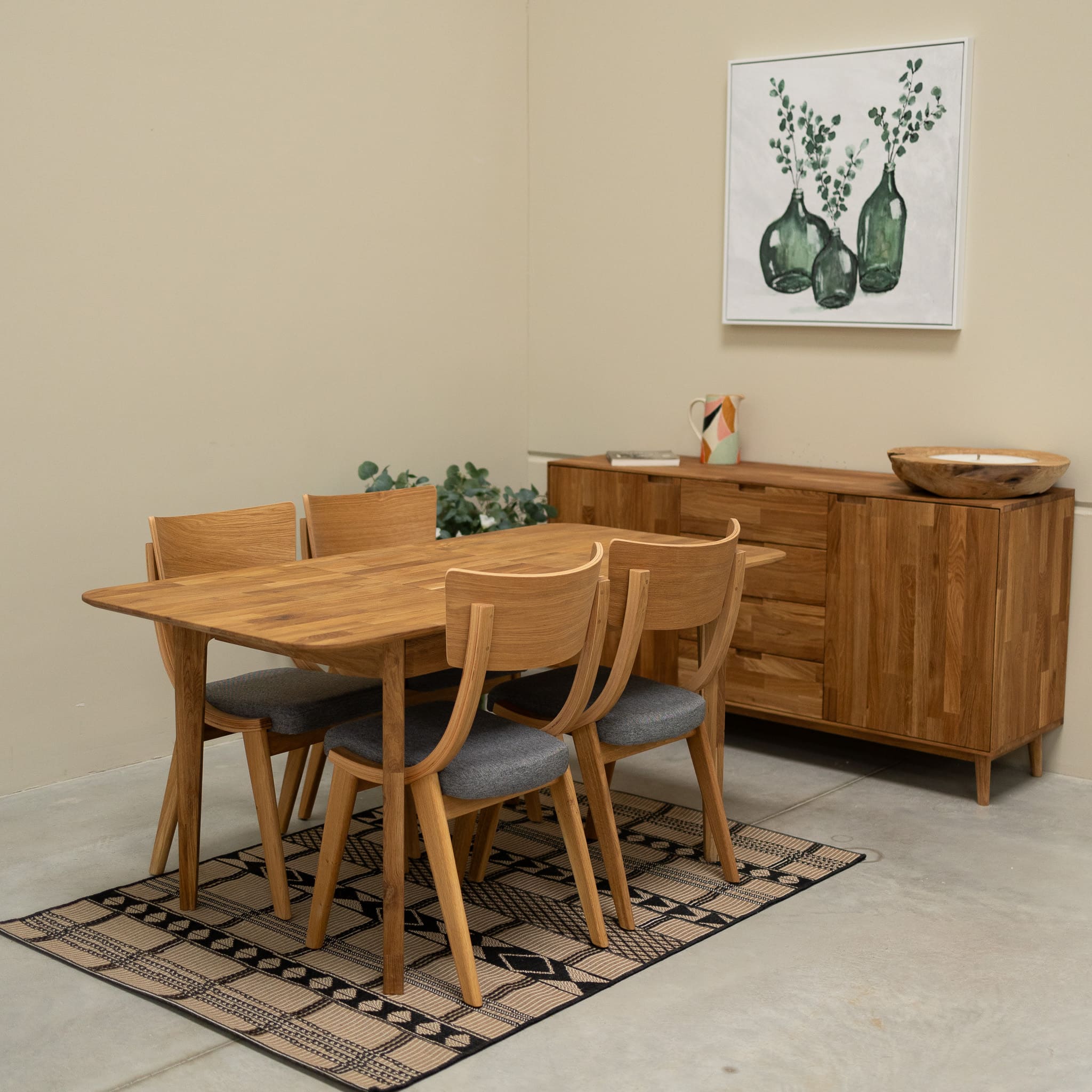 Uitschuifbare eettafel van massief eikenhout France | NordicStory - Image 9