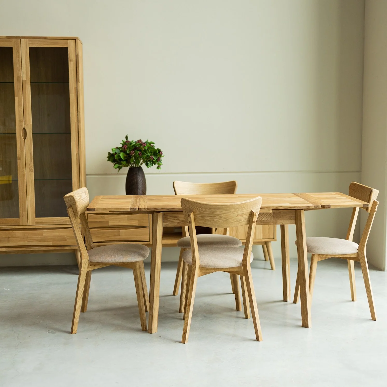 Uitschuifbare eettafel van massief eikenhout Mini 1 | NordicStory - Image 7