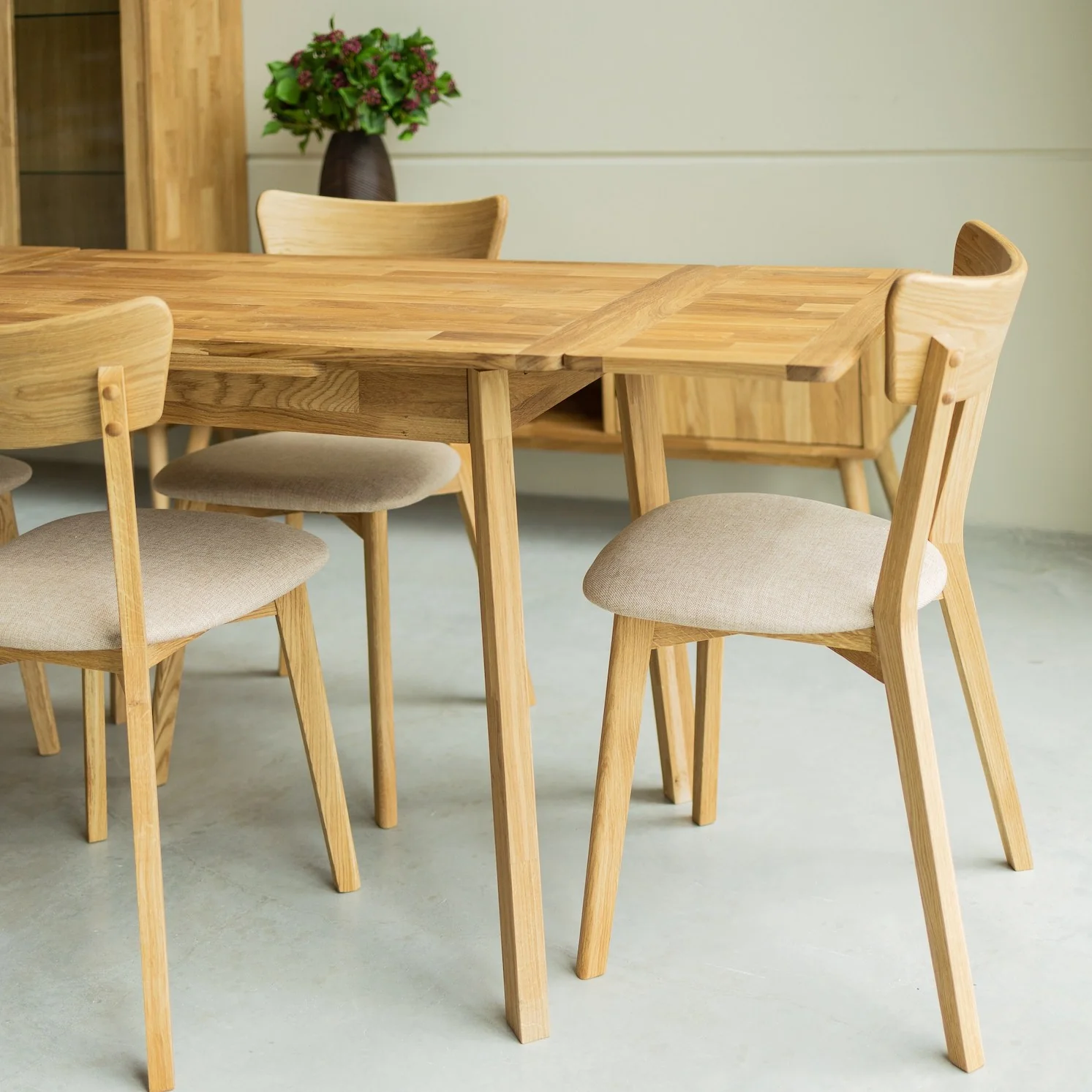 Uitschuifbare eettafel van massief eikenhout Mini 1 | NordicStory - Image 8