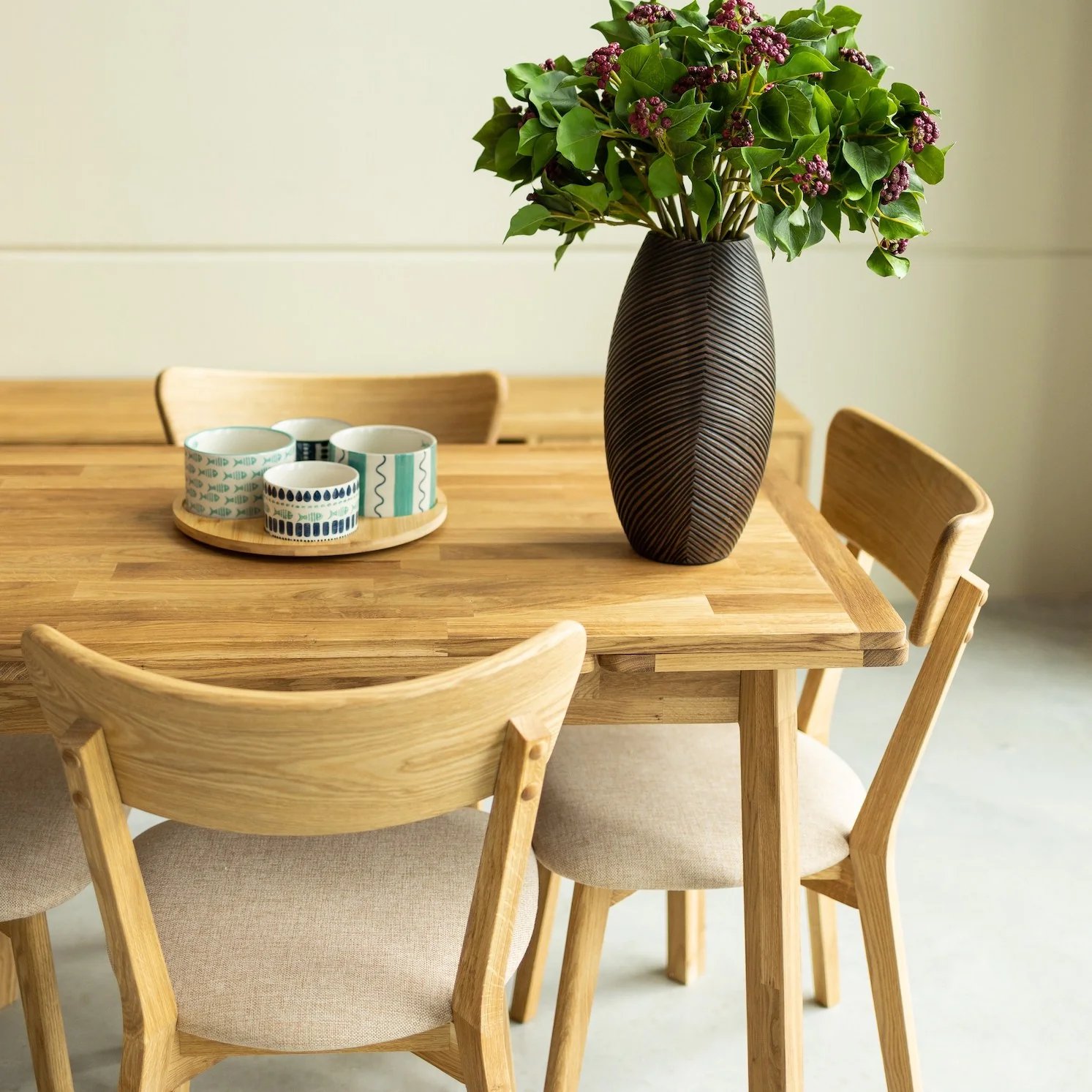 Uitschuifbare eettafel van massief eikenhout Mini 1 | NordicStory - Image 9