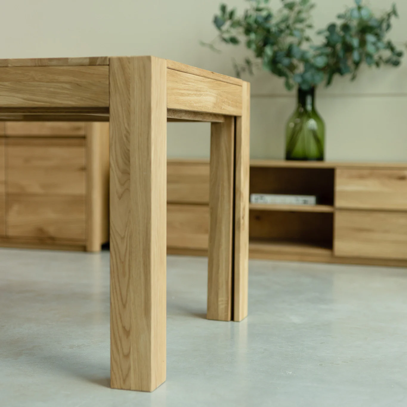 Uitschuifbare eettafel van massief eikenhout XL | NordicStory - Image 4