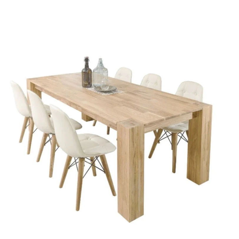 Massief eikenhouten eettafel Mauritz 3 | NordicStory - Image 6