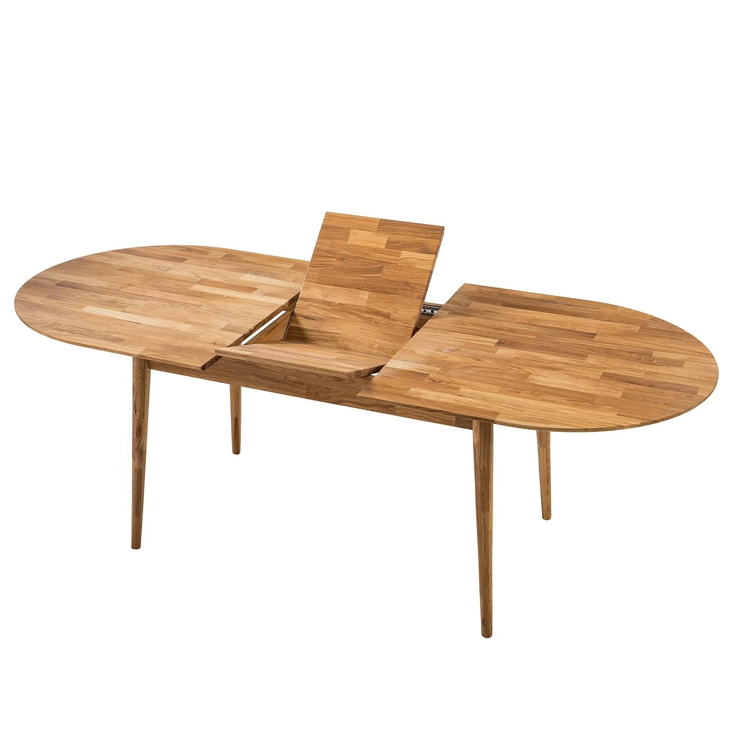 Uitschuifbare ovale eettafel in massief eiken Escandi 2 | NordicStory - Image 12